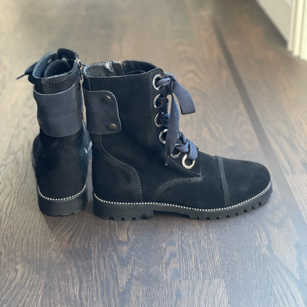 Zadig & Voltaire Joe Boots In Suede.